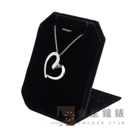 Ponte Vecchio 【蓓琪奥】白金愛心造型鑽石項鍊