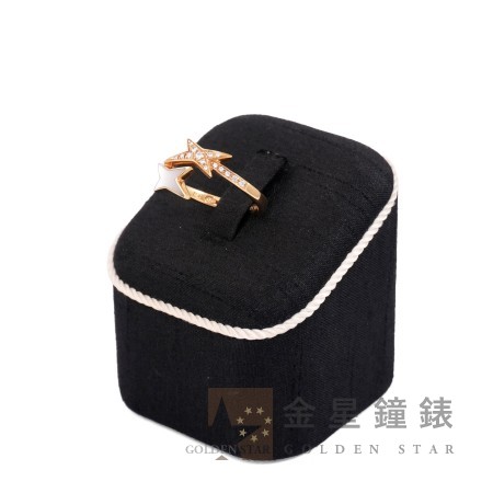 Mauboussin【夢寶星】Etoile Beauté 蝴蝶造型黃金鑽石戒指