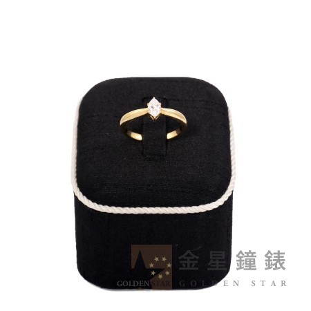 Monnickendam Diamonds【蒙尼肯丹】馬眼鑽石黃金戒指