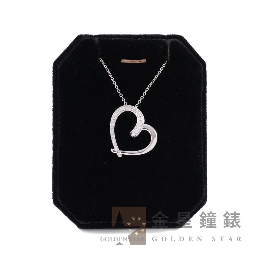 Ponte Vecchio 【蓓琪奥】白金愛心造型鑽石項鍊