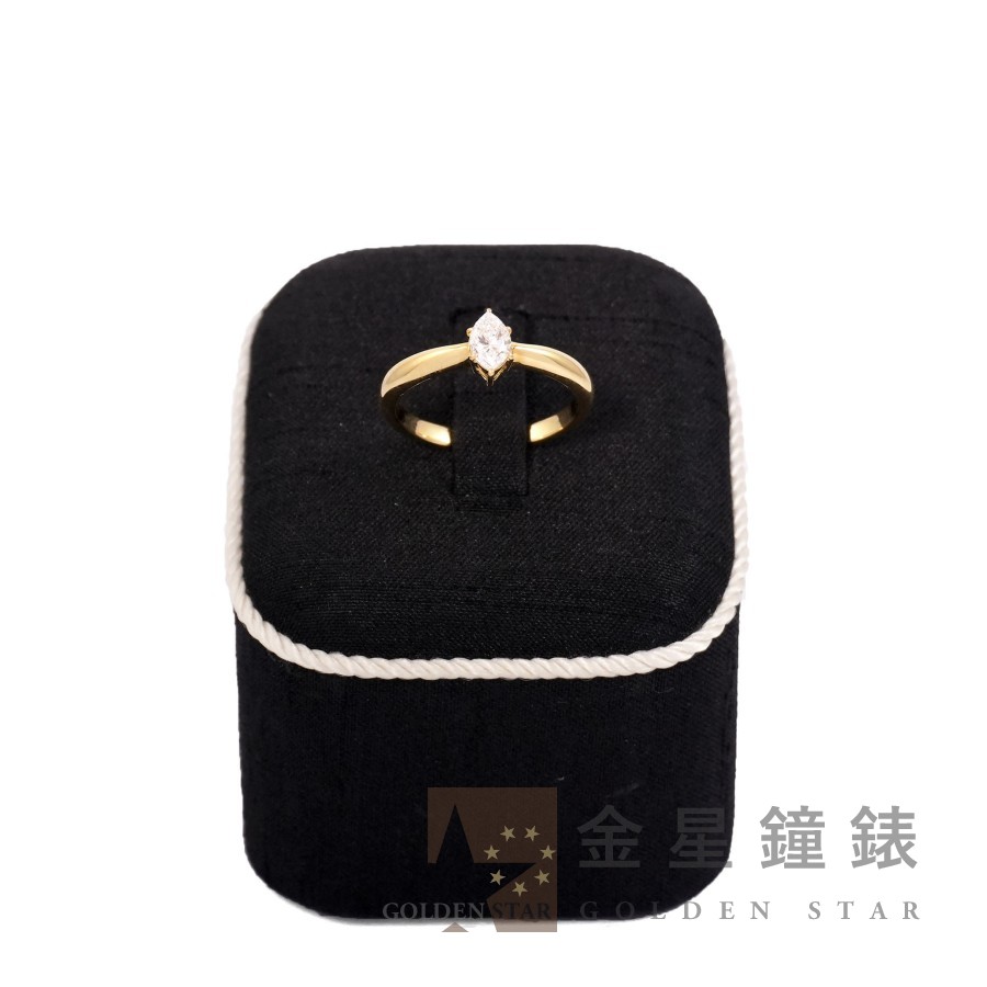 Monnickendam Diamonds【蒙尼肯丹】馬眼鑽石黃金戒指